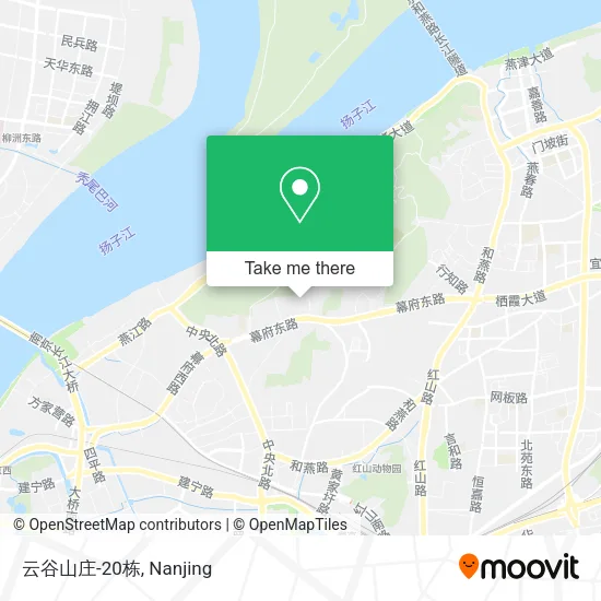 云谷山庄-20栋 map