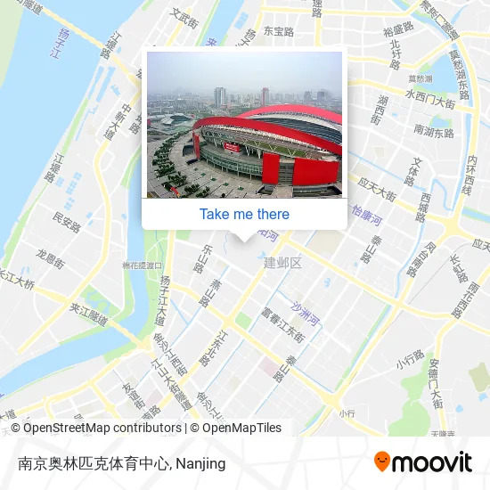南京奥林匹克体育中心 map