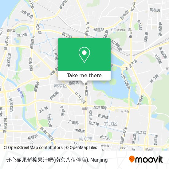 开心丽果鲜榨果汁吧(南京八佰伴店) map