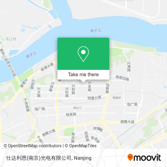 仕达利恩(南京)光电有限公司 map