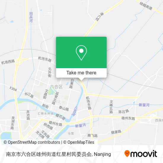 南京市六合区雄州街道红星村民委员会 map