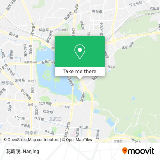 花庭院 map