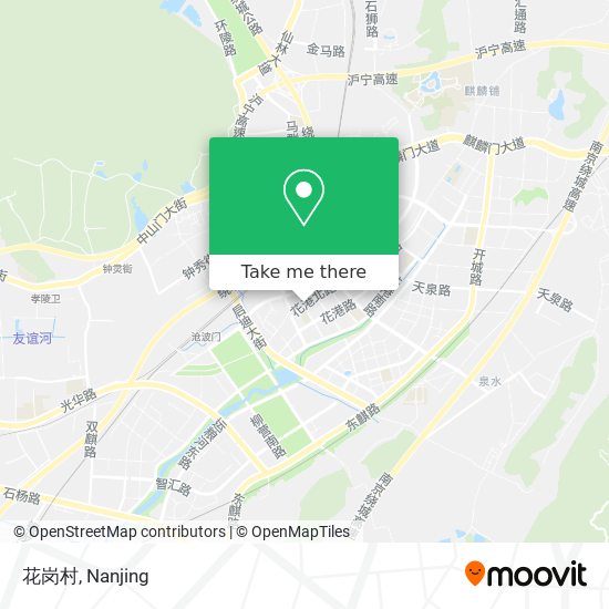 花岗村 map