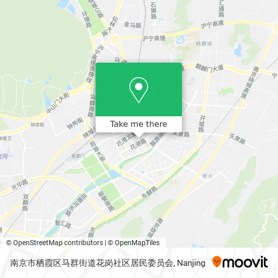南京市栖霞区马群街道花岗社区居民委员会 map