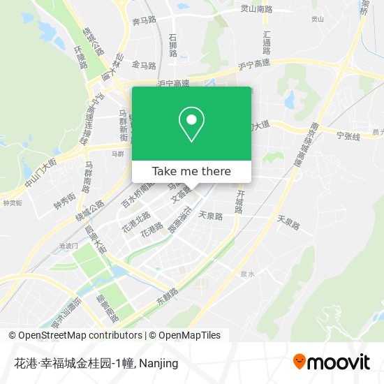 花港·幸福城金桂园-1幢 map