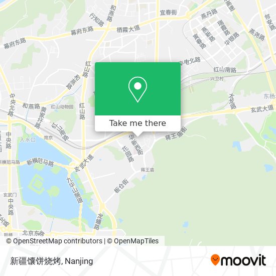 新疆馕饼烧烤 map