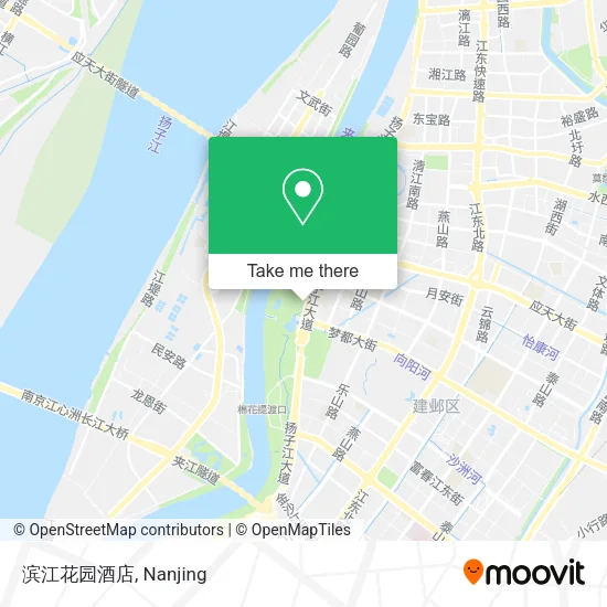滨江花园酒店 map