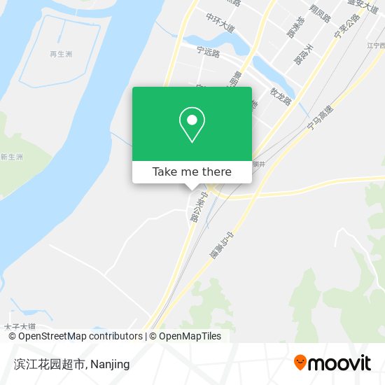 滨江花园超市 map