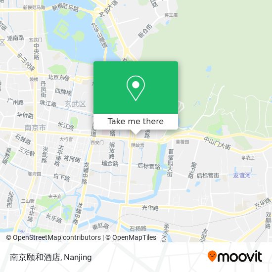 南京颐和酒店 map