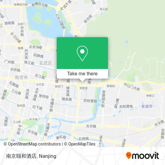 南京颐和酒店 map