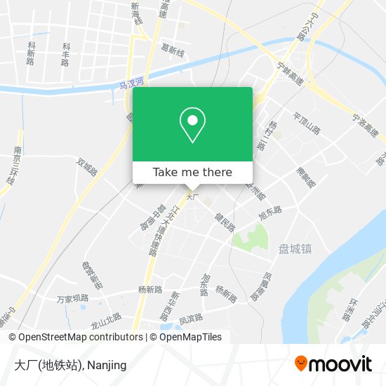 大厂(地铁站) map