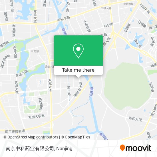 南京中科药业有限公司 map