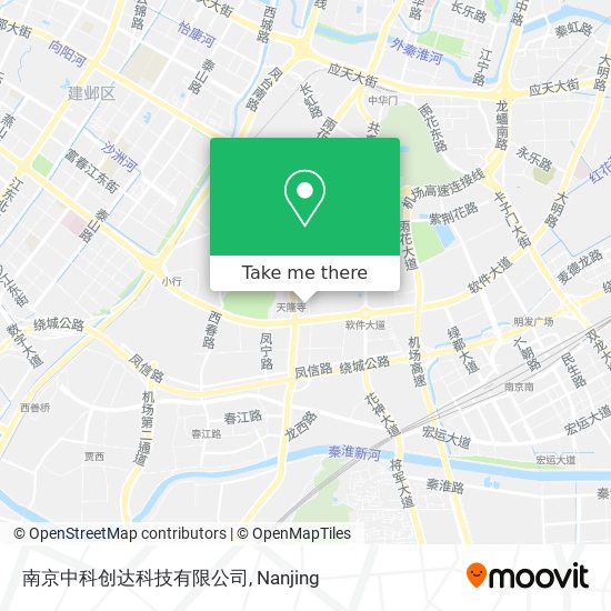 南京中科创达科技有限公司 map