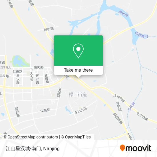 江山星汉城-南门 map