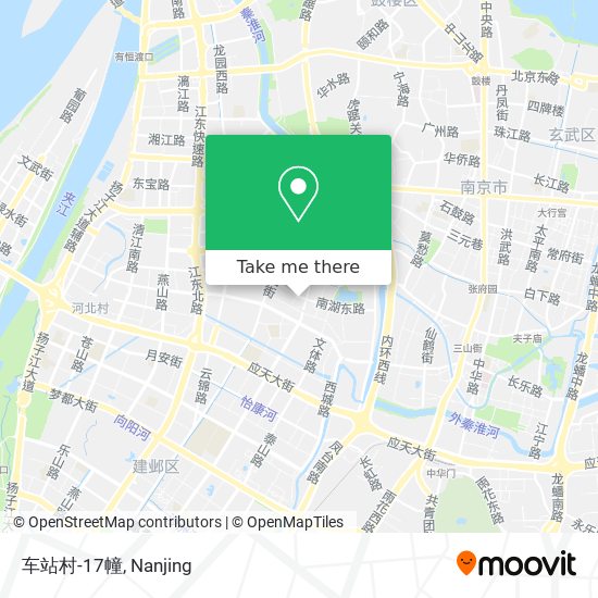 车站村-17幢 map