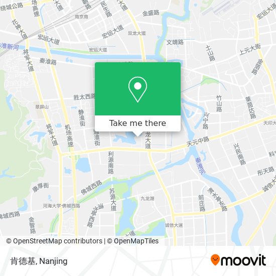 肯德基 map