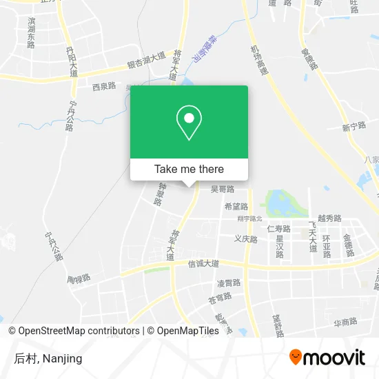 后村 map