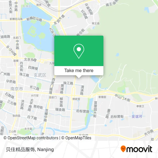 贝佳精品服饰 map