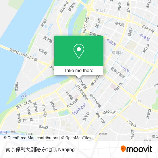 南京保利大剧院-东北门 map