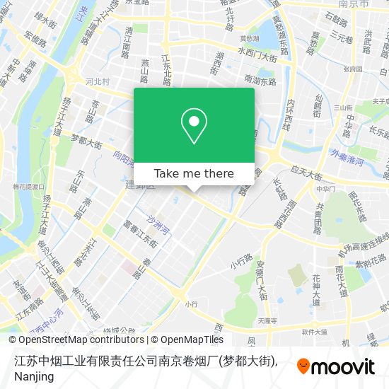 江苏中烟工业有限责任公司南京卷烟厂(梦都大街) map
