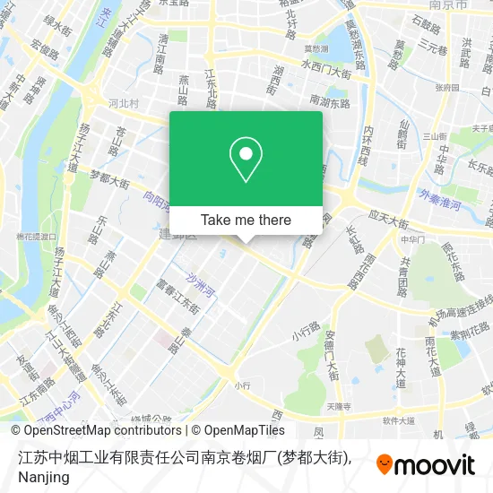 江苏中烟工业有限责任公司南京卷烟厂(梦都大街) map