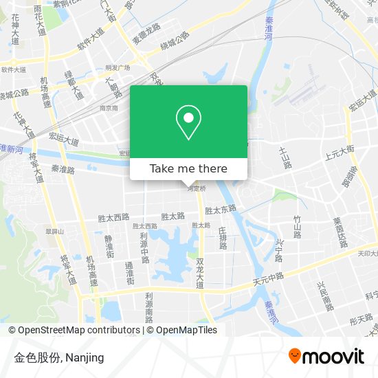 金色股份 map