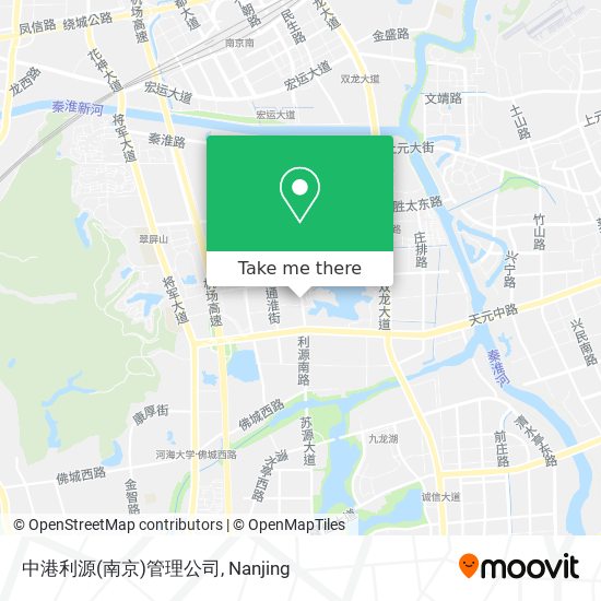 中港利源(南京)管理公司 map