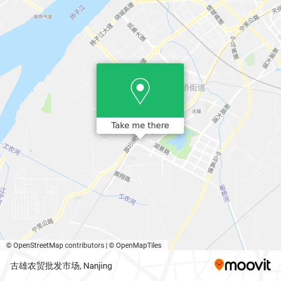 古雄农贸批发市场 map