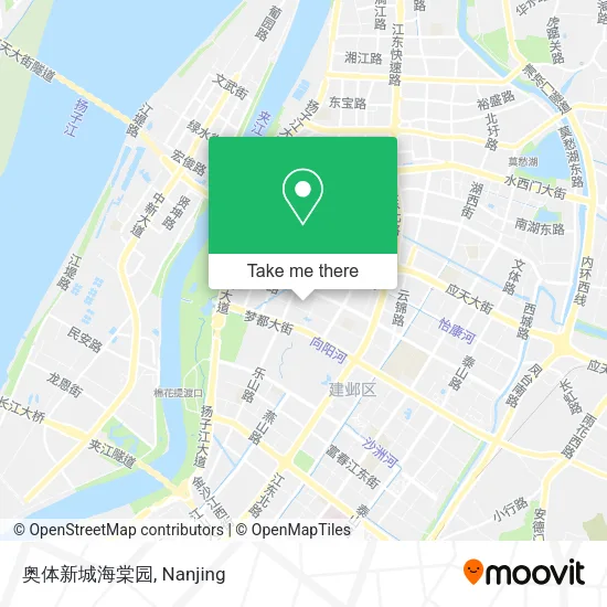 奥体新城海棠园 map