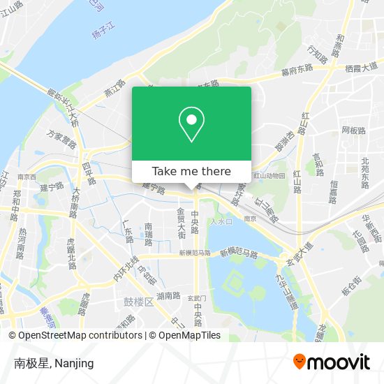 南极星 map