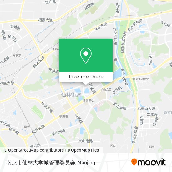 南京市仙林大学城管理委员会 map