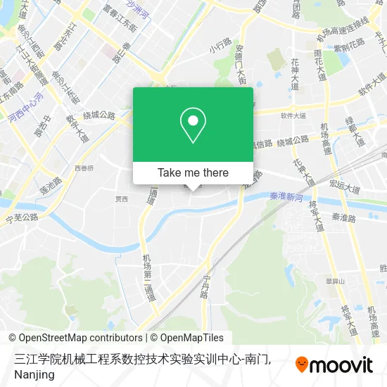 三江学院机械工程系数控技术实验实训中心-南门 map