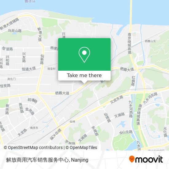 解放商用汽车销售服务中心 map