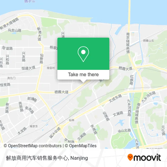 解放商用汽车销售服务中心 map