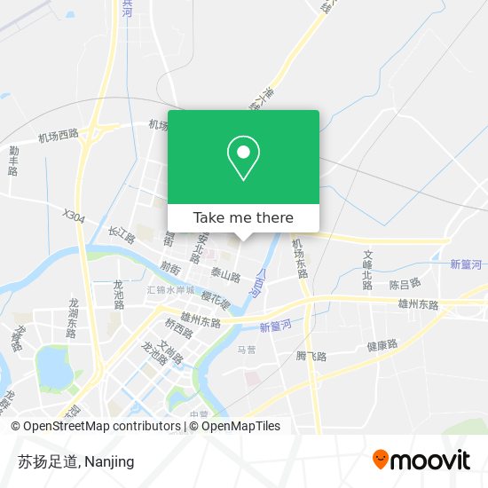 苏扬足道 map