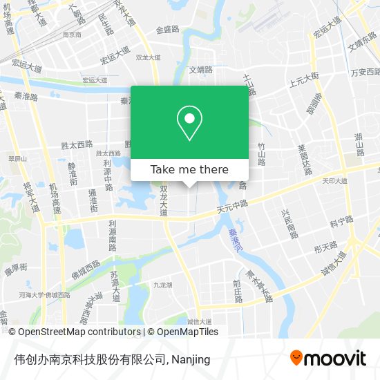 伟创办南京科技股份有限公司 map