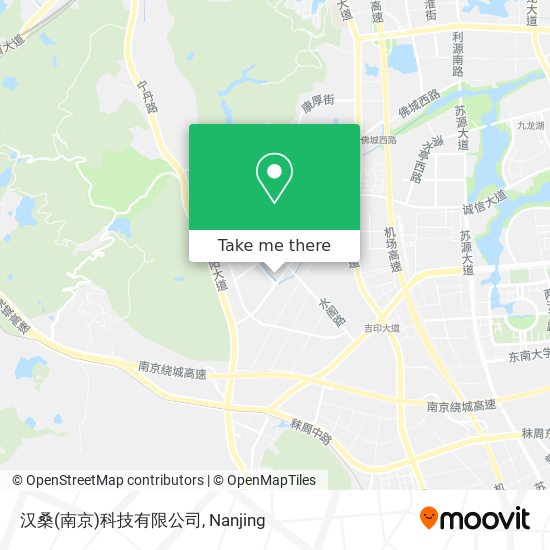 汉桑(南京)科技有限公司 map