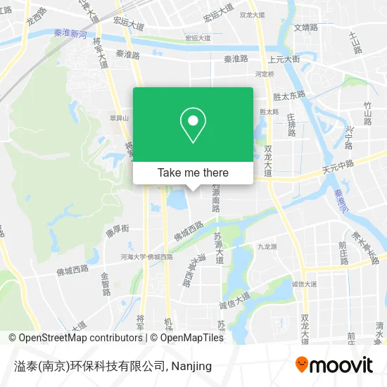 溢泰(南京)环保科技有限公司 map