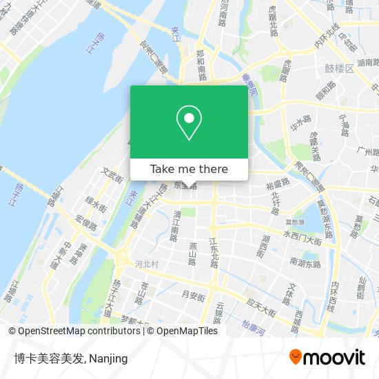 博卡美容美发 map