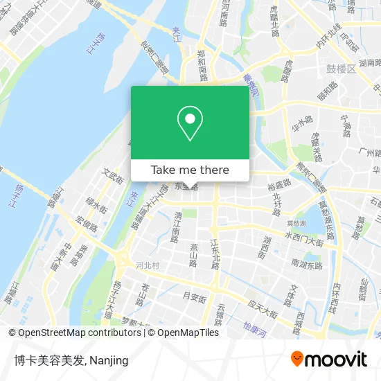 博卡美容美发 map