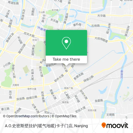 A.O.史密斯壁挂炉(暖气地暖)卡子门店 map