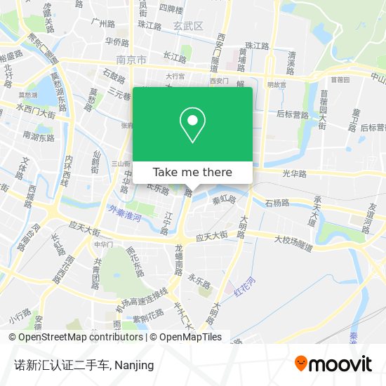 诺新汇认证二手车 map