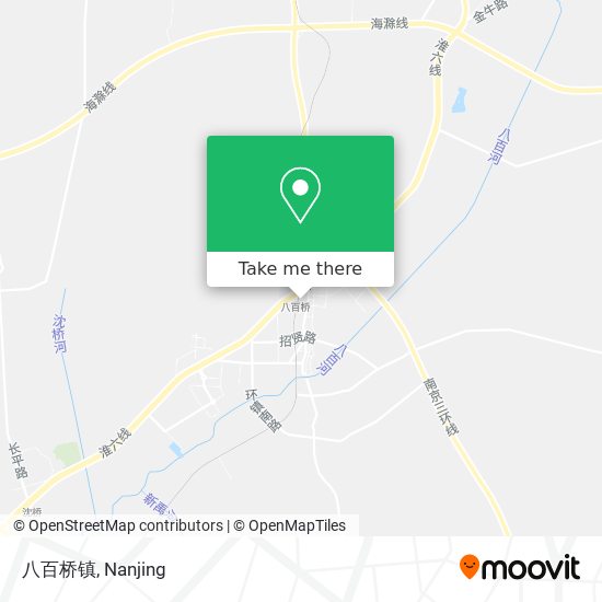 八百桥镇 map