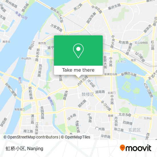 虹桥小区 map