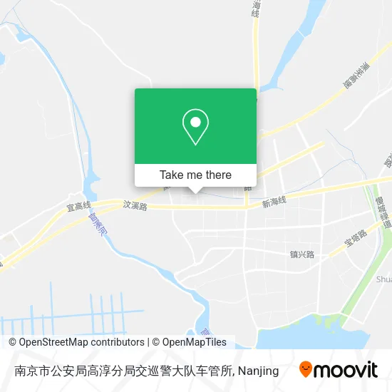 南京市公安局高淳分局交巡警大队车管所 map