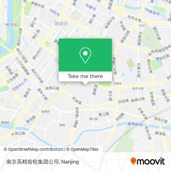 南京高精齿轮集团公司 map