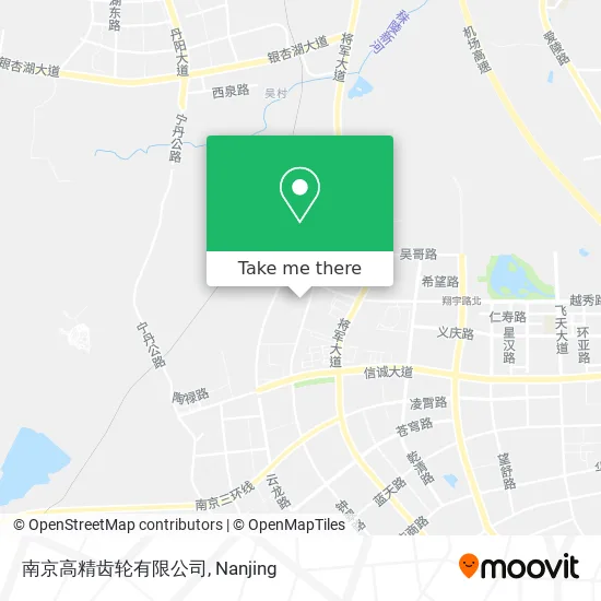 南京高精齿轮有限公司 map