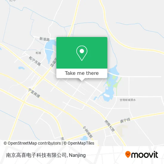 南京高喜电子科技有限公司 map