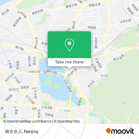 南京全人 map