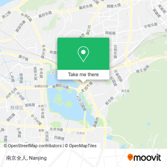 南京全人 map